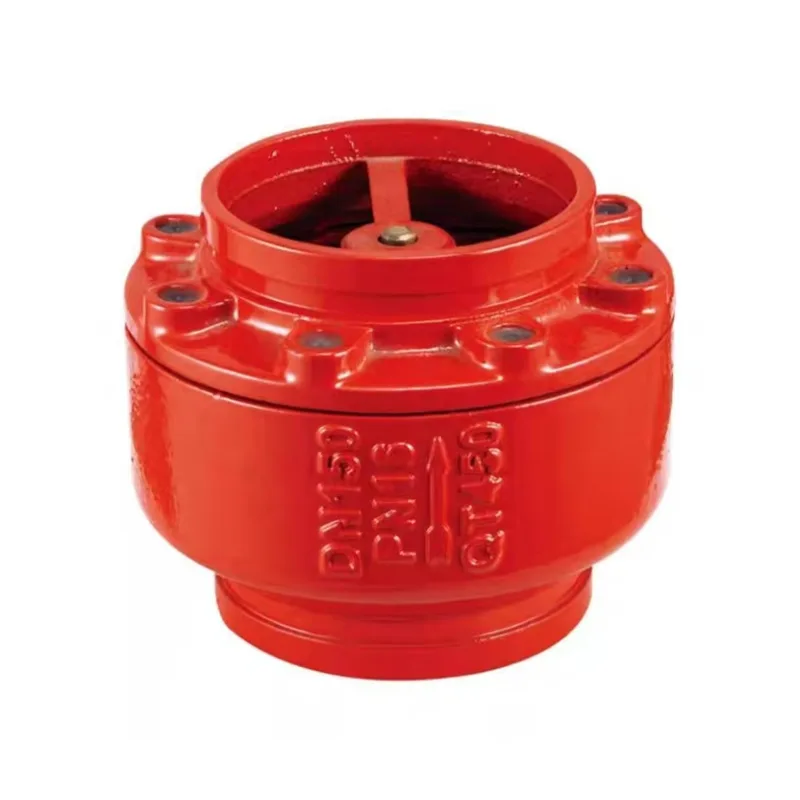 Groove Silencing Check Valve